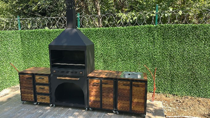 Elephant Tezgahlı Bahçe Barbekü