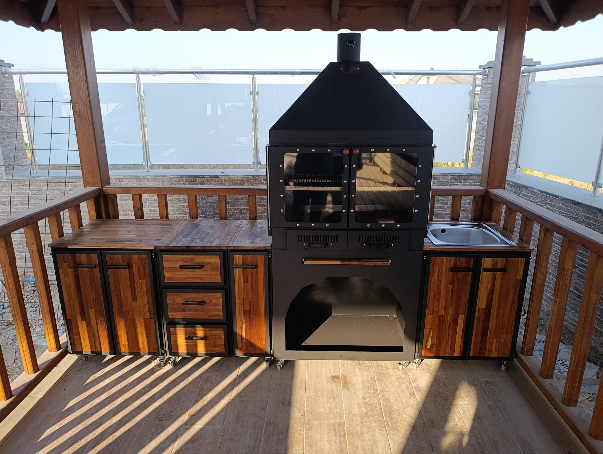 Raphael Tezgahlı Bahçe Barbekü